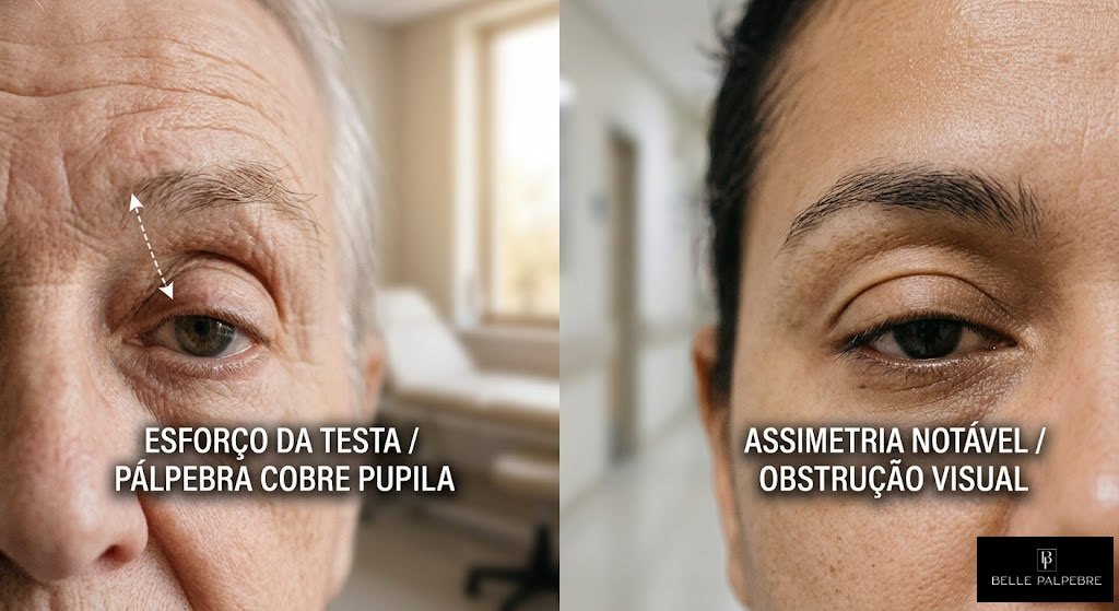 5 Sinais de que sua pálpebra caída é um problema médico