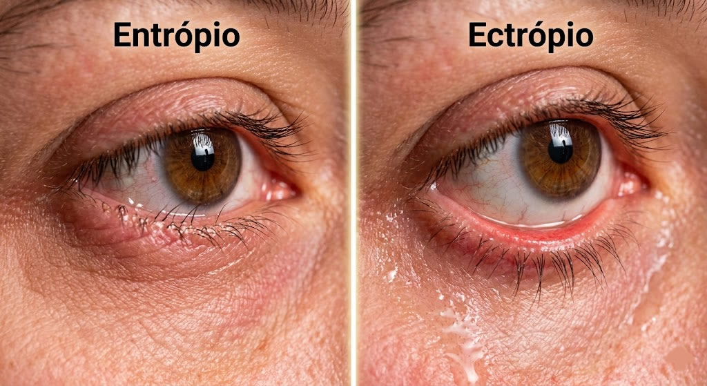 Principais diferenças entre entrópio e ectrópio, Dra. Júlia Rocha, Plástica Ocular em Belo Horizonte
